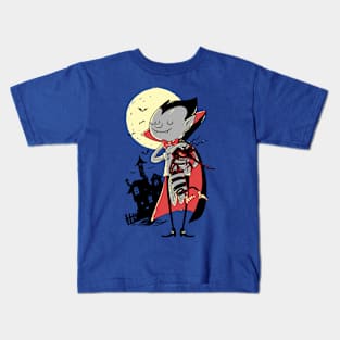 Dracula Got A New Pet Kids T-Shirt